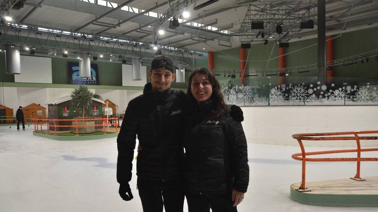Jordan Dieumegard, patineur des sports extrêmes, et Audrey François, de l’ACPG, préparent l’organisation de la première manche du championnat de France des sports extrêmes.